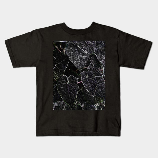 Black Ivy Kids T-Shirt by MagsWilliamson